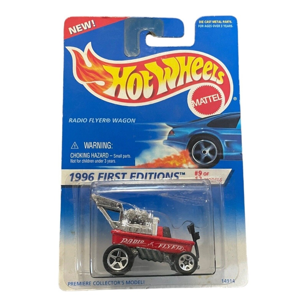 Radio Flyer Hot‎ Wheels Mattel 1996 First Editions #374 9/12